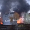 Eksplozije širom Moskve, požar u skladištu nafte: Masovni ukrajinski napad na Rusiju, oboreno blizu 200 dronova (video)