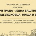 Izložba „Tri grada – jedna baština: riznice Leskovca, Niša i Vranja“