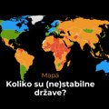 Mapa: Koliko su (ne)stabilne države?