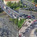 Haos na autokomandi, gužve i na nekim mostovima: Jutarnji špic u Beogradu, saobaraćaj usporen (foto)