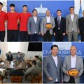 Gradonačelnik Đurić i stefan stojačić ugostili delegaciju basketa 3x3 iz kine: Novi Sad epicentar svetskog basketa (foto)