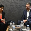 Vučić se sastao sa Martom Kos: Predsednik Srbije u Briselu razgovarao sa evropskom komesarkom za susedstvo i proširenje