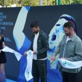 (Foto) otvoren novi teniski teren: Beograđanima od Novaka na dar