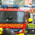 (Foto) Gorela fasada kuće u Malom Beogradu, vatrogasci brzo reagovali i sprečili veću štetu