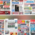 Naslovne strane sutrašnjih novina: Prelistavanje štampe za nedelju, 26. jul 2026. godine