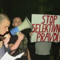 Protest u Kuli zbog hapšenja aktiviste koji je polomio štand SNS-a: "Mesecima bio meta targetiranja naprednjaka"