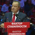 (Foto) "Napad na policajca je napad na zemlju" Dačić na predizbornom skupu SPS: "Treba nam povratak u normalnost"