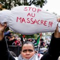 Francuska: Demonstracije u znak podrške palestinskom narodu u Parizu, Lionu...