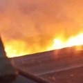 Buktinja kod Subotice Ogroman plamen širi se duž auto-puta (video)
