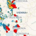 Nevreme se zahuktava, prava akcija stiže noćas Na Jadranu je bura, evo kako se kreću oblaci (mapa)