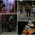 BLOG Zapaljene prostorije SNS u Valjevu, polupane prostorije Gradske uprave, suzavac i šok bombe u Beogradu