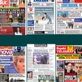 Naslovne strane sutrašnjih novina: Prelistavanje štampe za četvrtak, 16. oktobar 2025. godine