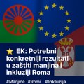 EVROPSKA KOMISIJA O NAPRETKU SRBIJE: Potrebni konkretniji rezultati u zaštiti manjina i inkluziji Roma