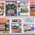 Насловне стране данашњих новина: Прелиставање штампе за петак, 20. март 2026. године