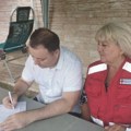 Dobar primer za sve: Čučković dobrovoljno dao krv i pozvao ljude da se odazovu akcijama (foto)