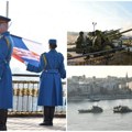 Dan državnosti obeležen u tri grada Srbije Počasni plotun artiljerije i defile ratnih brodova Dunavom (video)