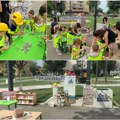 (Foto) deca iz žabaljskog vrtića naučila kako se grade kuće Priča "Tri praseta" kao inspiracija za zanimljiv projekat