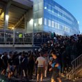 Grobari dugo nisu videli ovakve scene ispred Humske pred jedan Partizanov meč!