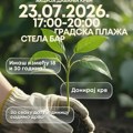 „ZELENA KRV“ NA GRADSKOJ PLAŽI: Jednim davanjem krvi mladi donatori zasadiće i jedno drvo