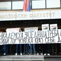 Blokiran Filozofski fakultet u Novom Sadu