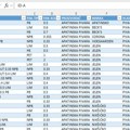 Kategorije i potkategorije u Excel listama