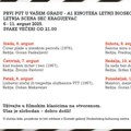 Letnji bioskop A1 Kinoteka stiže u Kragujevac – besplatne projekcije domaćih filmskih klasika pod otvorenim nebom
