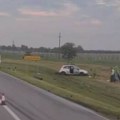 Prvi snimak posle teške saobraćajke kod bačke topole: Auto prešao u suprotnu traku, dvoje poginulo