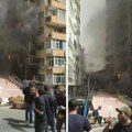 Prvi snimci sa mesta stravične nesreće u Istanbulu: Ima mrtvih, vatra guta stambenu zgradu, vatrogasci se bore sa stihijom…