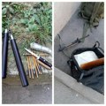 Još jedan samostrel u Beogradu sup sprečio haos, pronađeni 7 strela, nož, topovski udari, nunčake (foto)