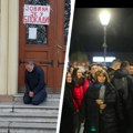 Lice „dve“ Srbije – dva direktora – jedan kleči, a drugi ponosno ispred svojih đaka!