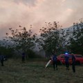 Požari u Crnoj Gori: U kanjonu Morače u Platijama najkritičnije, saobraćaj bio blokiran zbog požara iznad tunela