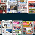 Naslovne strane sutrašnjih novina: Prelistavanje štampe za ponedeljak, 3. novembar 2025. godine