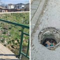 Opasnost na mostu i kod vrtića, nadležni reagujte pre nego što neko strada!
