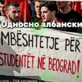 Student iz Skoplja za Raskrikavanje: Transparenti koje objavljuju srpski tabloidi ne postoje