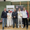 Dvojica takmičara Karate kluba Čačak osvojila sedam medalja na turniru u Visokom