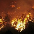Zbog šumskog požara u Grčkoj kod granice s Turskom evakuacija sela