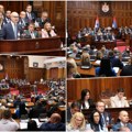 Uživo skupština o izboru nove Vlade Srbije: Jedina tačka dnevnog reda! Pogledajte dolazak budućih ministarki, poslanik u…