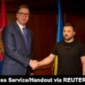 Vučić sa Zelenskim i Makronom o bilateralnoj saradnji i bezbednosnim pitanjima