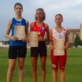 Uspešan prošli vikend za atletičare Radničkog: Tri zlatne medalje u Kruševcu