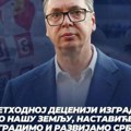 "Nastavićemo da gradimo i razvijamo Srbiju, to dugujemo našem narodu": Vučić se oglasio snažnom porukom