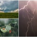 (Video) Nebo se otvorilo nad ovim delovima Srbije! Grmljavina, pljuskovi praćeni gradom, a pravo nevreme tek dolazi!