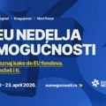 EU nedelja mogućnosti 2026 – Sve o EU podršci u Beogradu, Kragujevcu i Novom Pazaru