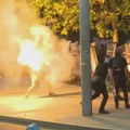 Incidenti kod Pionirskog parka: Bačeni topovski udari, flaše i baklje