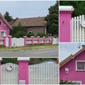 (Foto, video) Za pravog fana Hello Kitty ne postoje granice: Roze kuća u Subotici privlači poglede, pored nje niko ne prolazi…