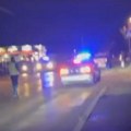 Teška saobraćajka na Altini: Taksi udario pešaka na pešačkom prelazu, muškarac (41) teško povređen (video)