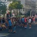 Blokiran saobraćaj na Terazijama zbog protesta