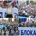 (Video) Kać na nogama, na ulicama više hiljada ljudi odlučnih da kažu Ne blokadama Pogledajte atmosferu na još jednoj mirnoj…
