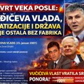 ČETVRT VEKA POSLE: ĐINĐIĆEVA VLADA, PRIVATIZACIJE I DRŽAVA KOJA JE OSTALA BEZ FABRIKA