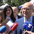 Vučević u selu Kratovo prisustvuje skupu "Srbija pobeđuje" (video)