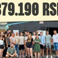 Na solidarnim događajima u Beogradu za štrajkače leskovačke Jure prikupljeno 379.190 dinara